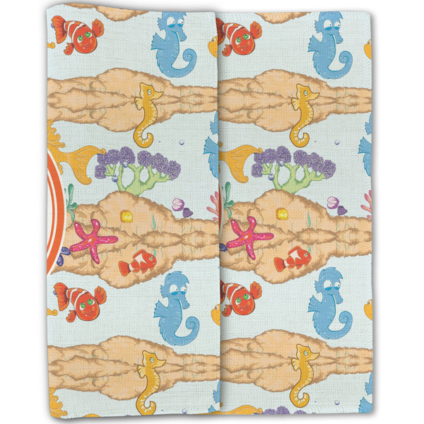 Under the Sea Linen Placemat - Folded Half (double sided)