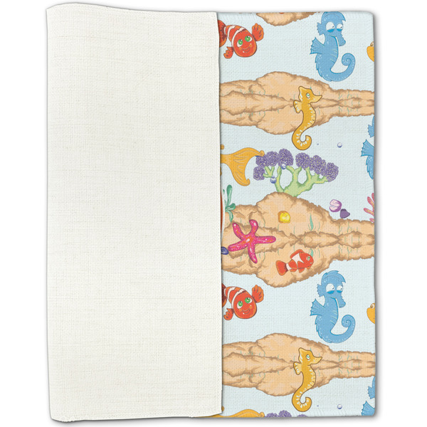 Under the Sea Linen Placemat - Folded Half