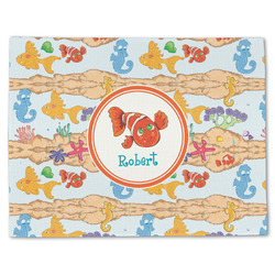 Under the Sea Single-Sided Linen Placemat - Single w/ Name or Text