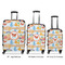 Under the Sea Luggage Bags all sizes - With Handle