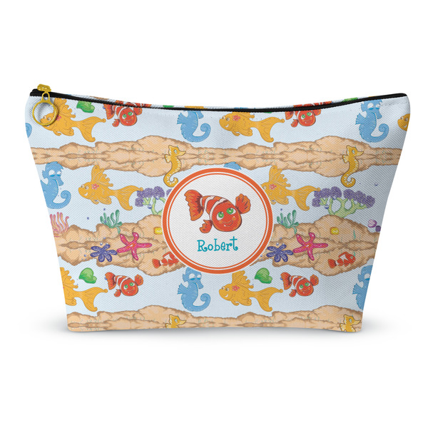 Custom Under the Sea Makeup Bag - Large - 12.5"x7" (Personalized)