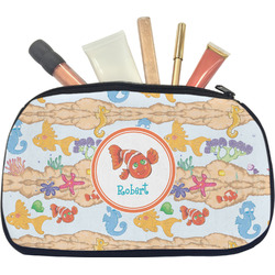 Under the Sea Makeup / Cosmetic Bag - Medium (Personalized)