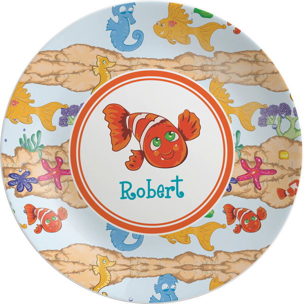 Custom Under the Sea Melamine Plate (Personalized)
