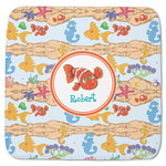 Under the Sea Memory Foam Bath Mat - 48"x48" (Personalized)