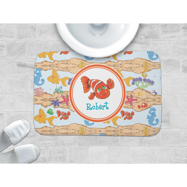 Under the Sea Memory Foam Bath Mat - LIFESTYLE 34x21