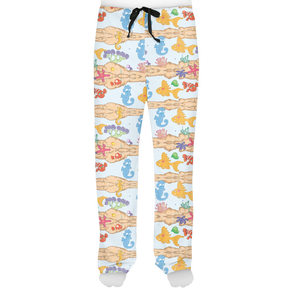 Under the Sea Men's Pjs Front - on model