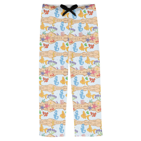 Custom Under the Sea Mens Pajama Pants - L