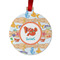 Under the Sea Metal Ball Ornament - Front