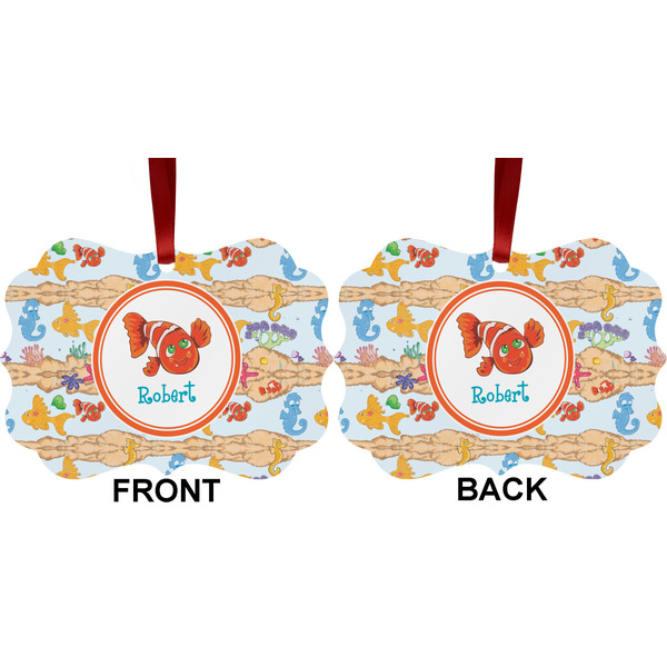 Under the Sea Metal Benilux Ornament - Front and Back (APPROVAL)