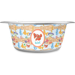 Under the Sea Stainless Steel Dog Bowl (Personalized)