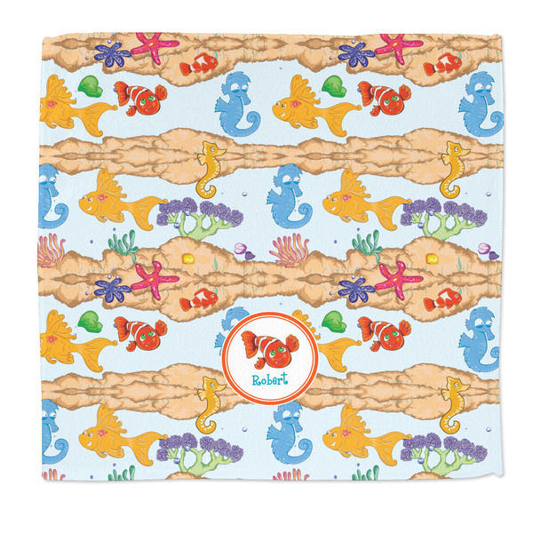 Custom Under the Sea Microfiber Dish Rag (Personalized)