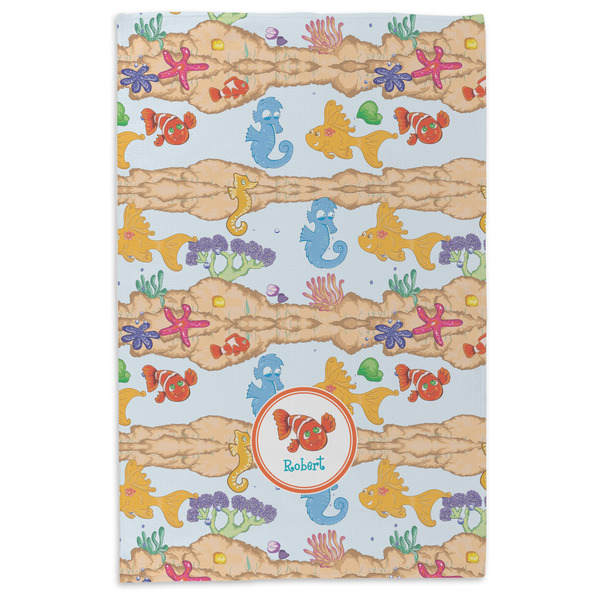 Under the Sea Microfiber Dish Towel - APPROVAL