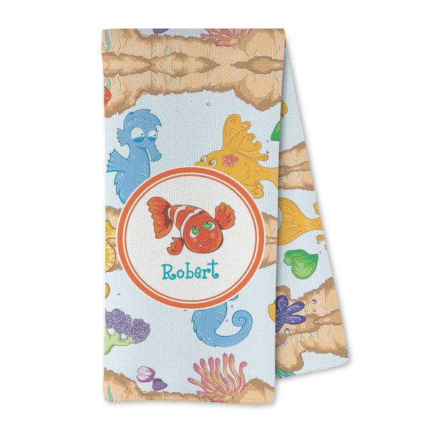 Custom Under the Sea Kitchen Towel - Microfiber (Personalized)