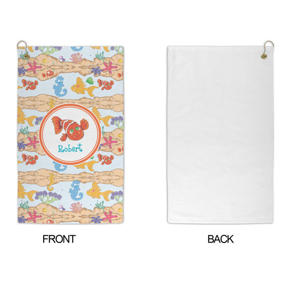 Under the Sea Microfiber Golf Towels - APPROVAL