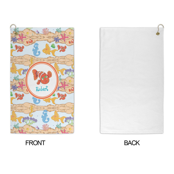 Under the Sea Microfiber Golf Towels - APPROVAL