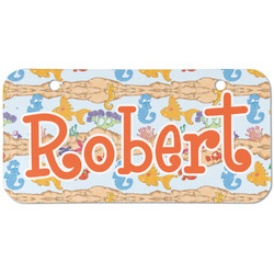 Under the Sea Mini/Bicycle License Plate (2 Holes) (Personalized)