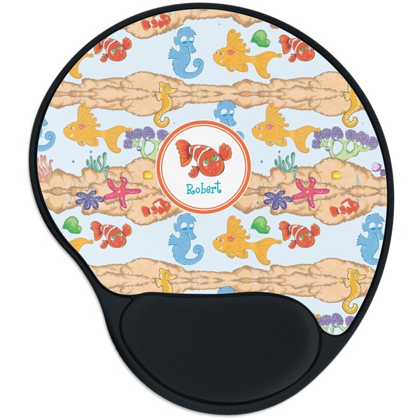 Custom Under the Sea Mouse Pad with Wrist Support