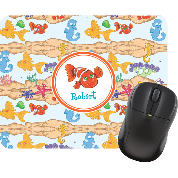 Custom Under the Sea Rectangular Mouse Pad (Personalized)