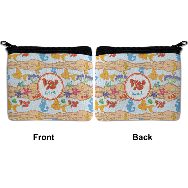 Under the Sea Neoprene Coin Purse - Front & Back (APPROVAL)