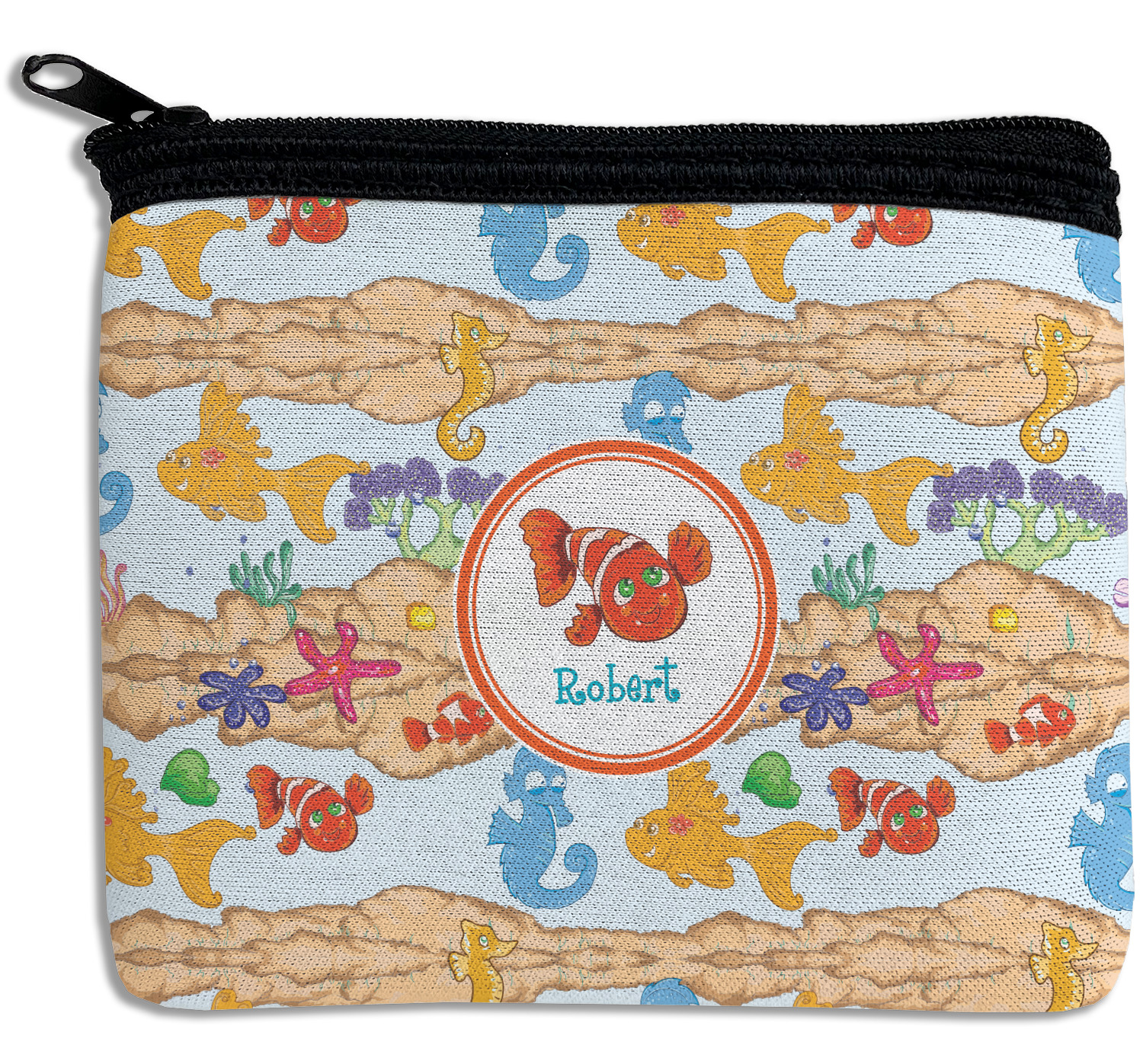 Under the Sea Rectangular Coin Purse (Personalized) - YouCustomizeIt