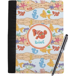 Under the Sea Notebook Padfolio - Large w/ Name or Text