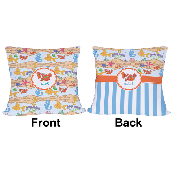 Under the Sea Outdoor Pillow - 16x16