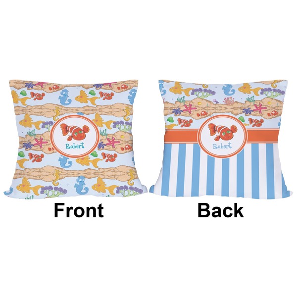 Under the Sea Outdoor Pillow - 18x18
