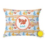Under the Sea Outdoor Throw Pillow (Rectangular) (Personalized)