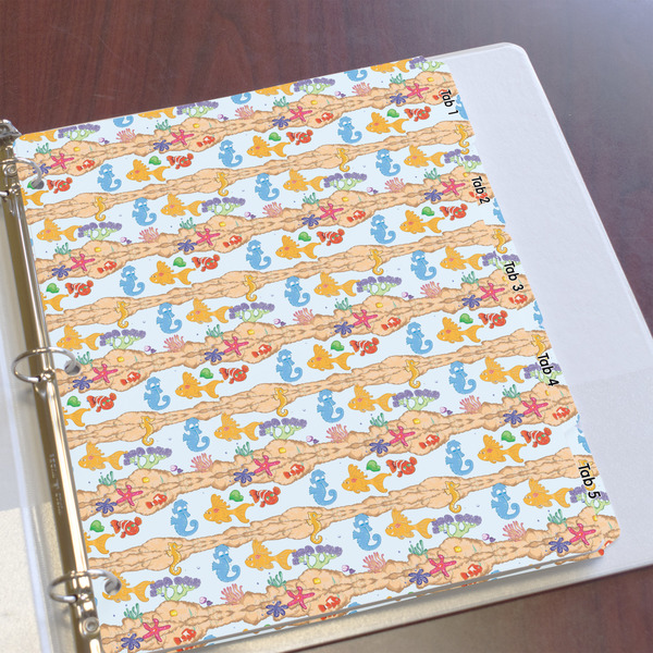 Under the Sea Page Dividers - Set of 5 - In Context
