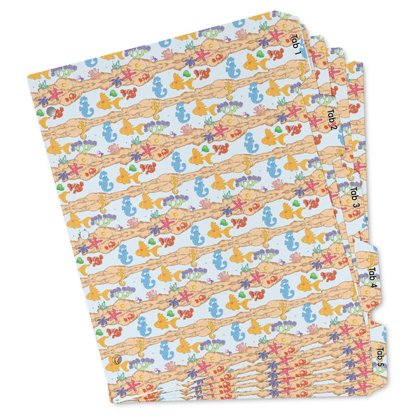Custom Under the Sea Binder Tab Divider Set (Personalized)