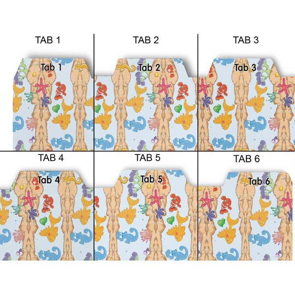 Under the Sea Page Dividers - Set of 6 - Approval