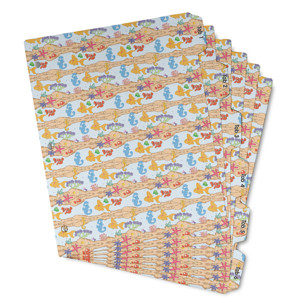 Custom Under the Sea Binder Tab Divider - Set of 6 (Personalized)
