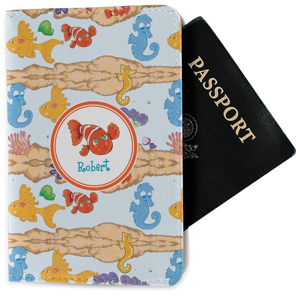 Custom Under the Sea Passport Holder - Fabric (Personalized)