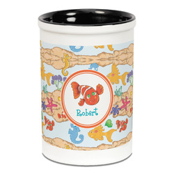 Under the Sea Ceramic Pencil Holders - Black