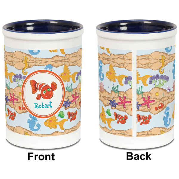 Under the Sea Pencil Holder - Blue - approval