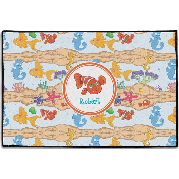 Under the Sea Personalized Door Mat - 36x24 (APPROVAL)