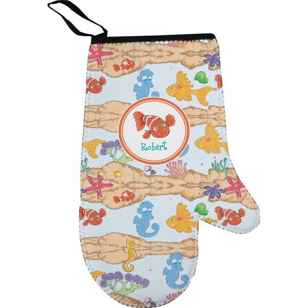 Custom Under the Sea Oven Mitt (Personalized)