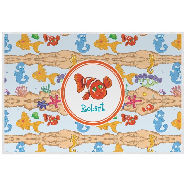 Custom Under the Sea Laminated Placemat w/ Name or Text