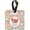 Under the Sea Plastic Luggage Tag - Square w/ Name or Text