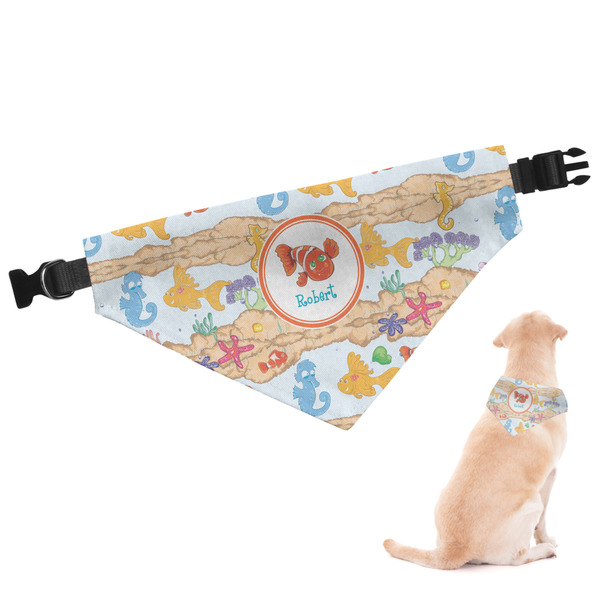 Custom Under the Sea Dog Bandana - Large (Personalized)