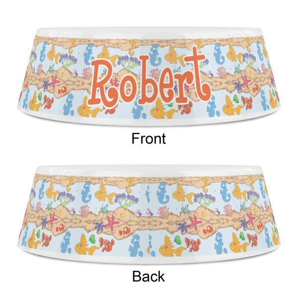 Under the Sea Plastic Pet Bowls - Small - APPROVAL