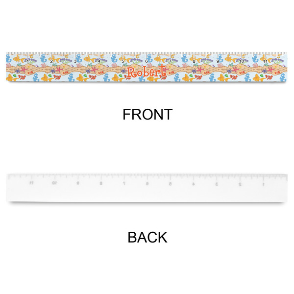 Under the Sea Plastic Ruler - 12" - APPROVAL