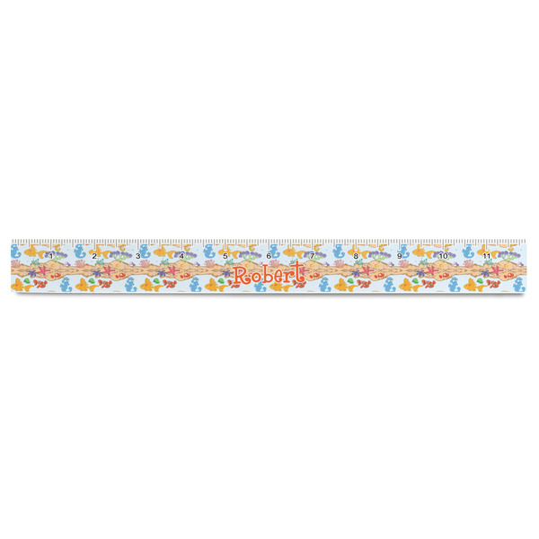 Under the Sea Plastic Ruler - 12" - FRONT