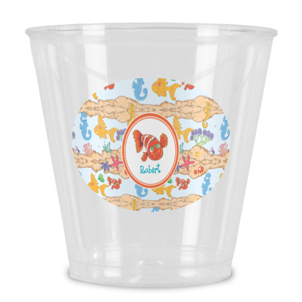 Custom Under the Sea Plastic Shot Glass (Personalized)