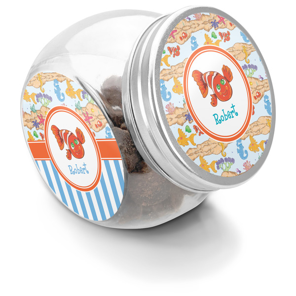 Custom Under the Sea Puppy Treat Jar (Personalized)