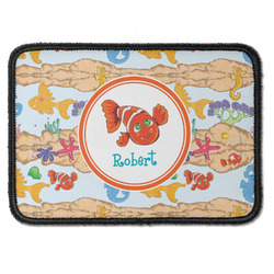 Under the Sea Iron On Rectangle Patch w/ Name or Text