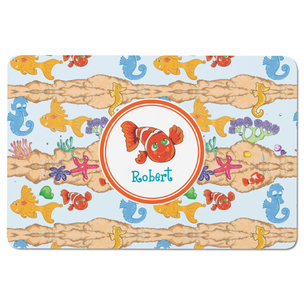 Under the Sea Rectangular Fridge Magnet - FRONT