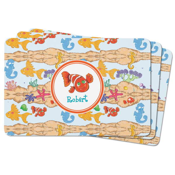 Under the Sea Rectangular Fridge Magnet - THREE