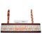 Under the Sea Red Mahogany Nameplates with Business Card Holder - Straight