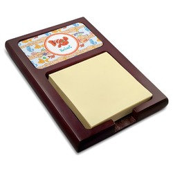 Under the Sea Red Mahogany Sticky Note Holder (Personalized)